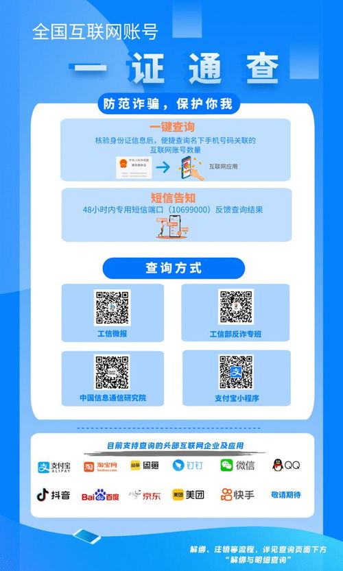 你的手机号关联了多少互联网账号？这里可以查询！